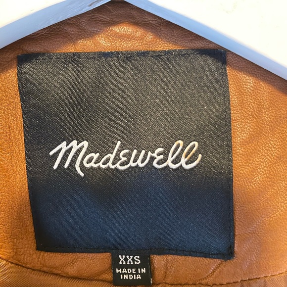 Madewell leather jacket XXS - Picture 2 of 6